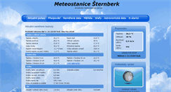 Desktop Screenshot of meteostbk.cz