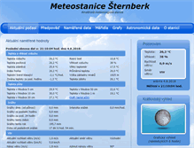 Tablet Screenshot of meteostbk.cz